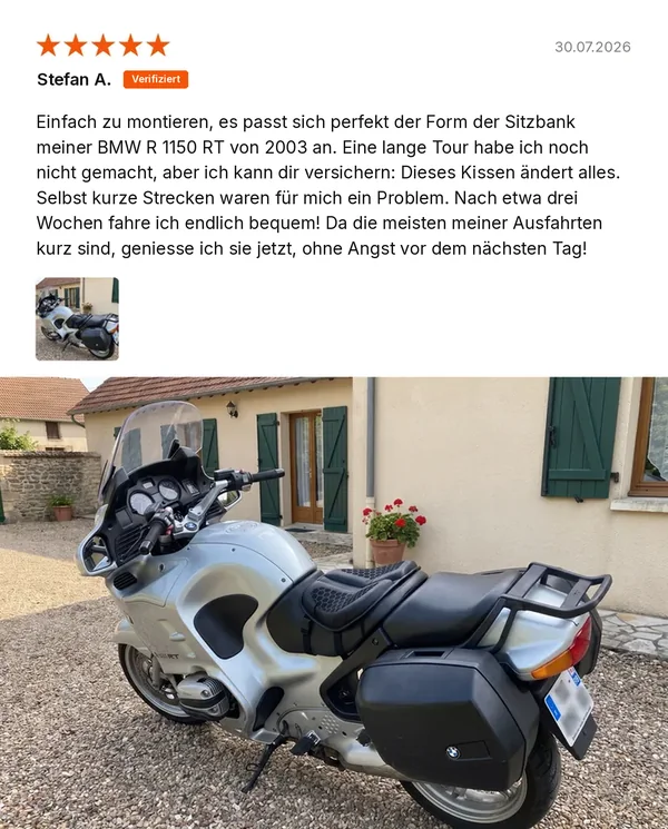 Verifizierte Kundenbewertung