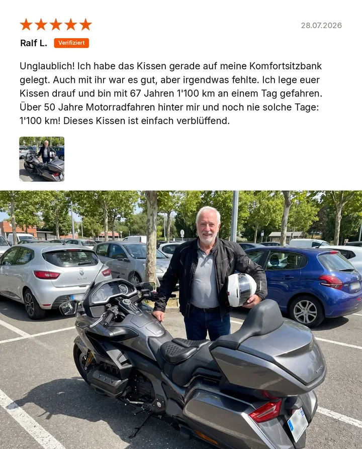 Verifizierte Bewertung: Ralf L.